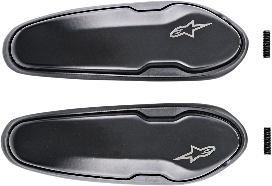 ALPINESTARS Toe Sliders - Black 25SL15