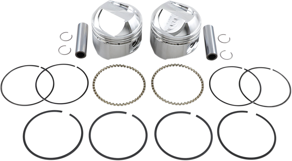 WISECO Piston Kit - Standard - High Compression - 1978-1984 - Big Twin High-Performance K1623