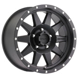 Method MR301 The Standard 17x9 -12mm Offset 5x4.5 83mm CB Matte Black Wheel MR30179012512N