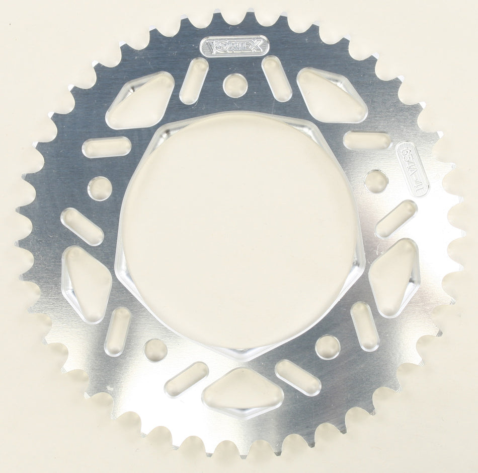 VORTEX Rear Sprocket Aluminum 41t-520 Sil Yam 654A-41