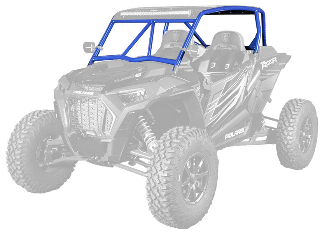 PRO ARMOR Cab Only Cage W/V Intrusion Polaris Blue P187C048PB