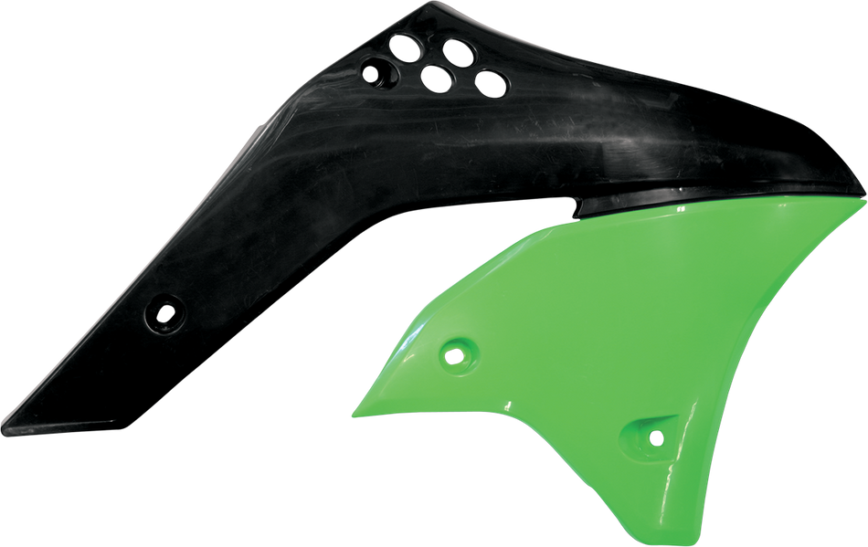 Protectores de radiador ACERBIS - '06 OE Verde/Negro 2043740215