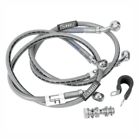 Russell Honda Front Brake Line Kit 91-94 Cbr600f2 Two-Line Racer 716301