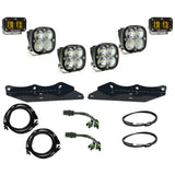 Baja Designs 17-20 Ford F-150 Raptor S2 SAE Sportsmen Fog Pocket Kit - Amber 448176