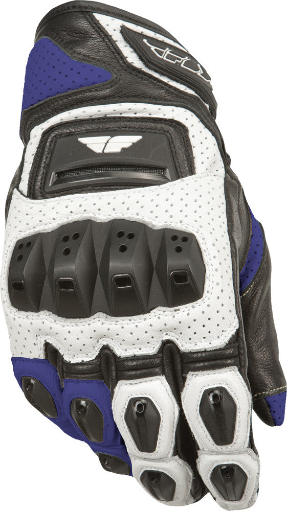 FLY RACING Fl2-S Gloves White/Blue 2x #5884 476-2052~6