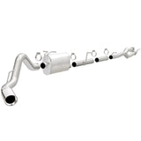 MagnaFlow Sys C/B 11-15 Ford Super Duty F250 6.2L EC CC, SS 3.5in Single Rear Pass Side Ext 5in Tip 19174