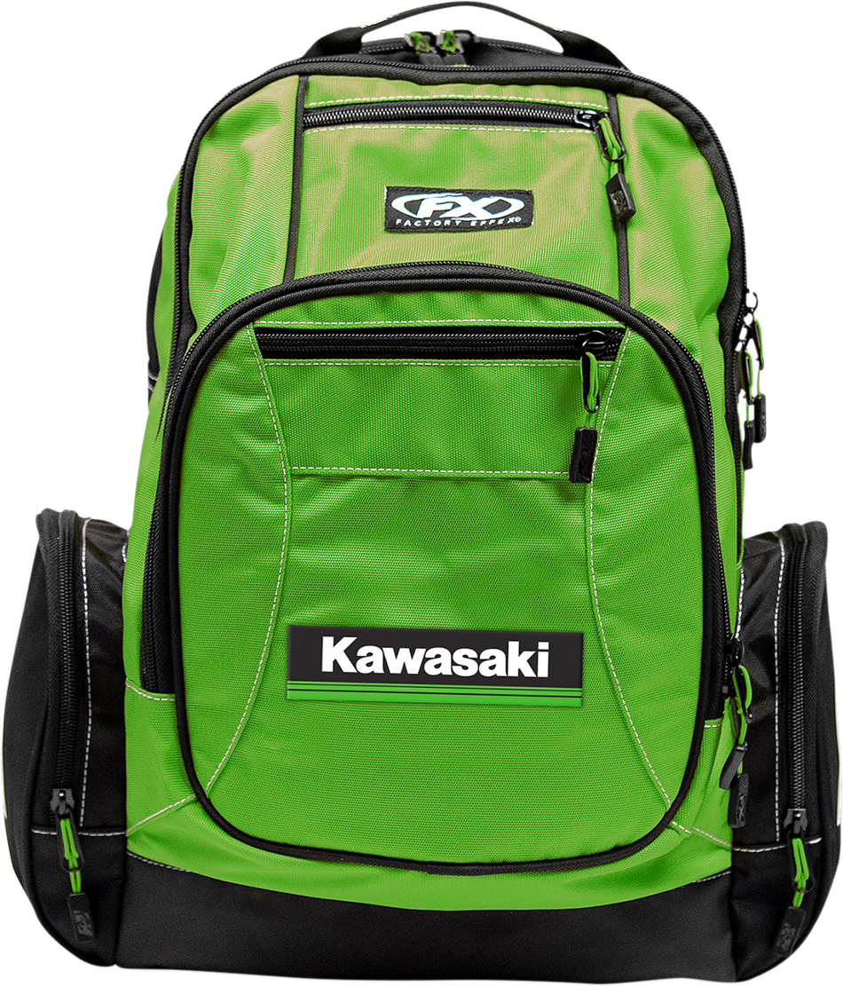 FACTORY EFFEX Kawasaki Premium Backpack - Green 23-89100