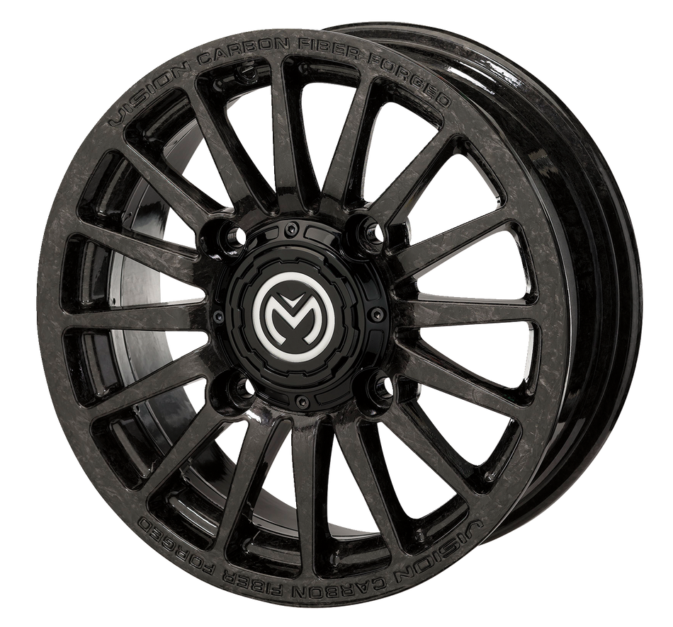 MOOSE UTILITY Wheel - 325X Carbon Fiber - Front/Rear - Black - 15x6 - 4/156 - 5+1 325-1561565-150