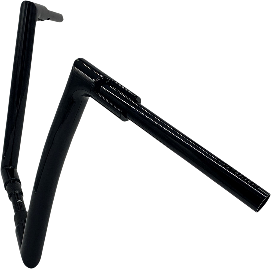 FAT BAGGERS INC. Handlebar - Flat Top - 14" - Black 608014-B