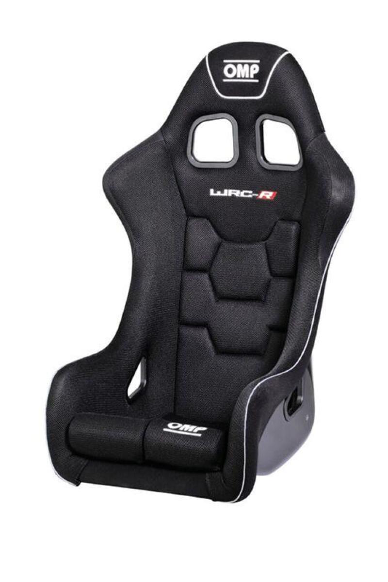 OMP WRC Series Fiberglass Seat - Black HA0-0773-B01-071