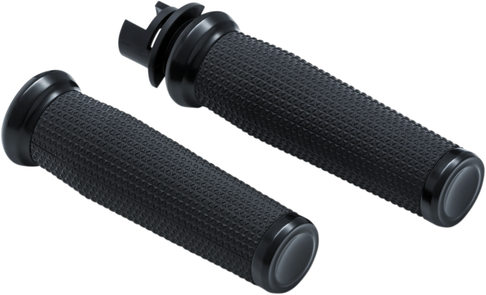 KURYAKYN Grips - Thresher - 1" - Black 5949