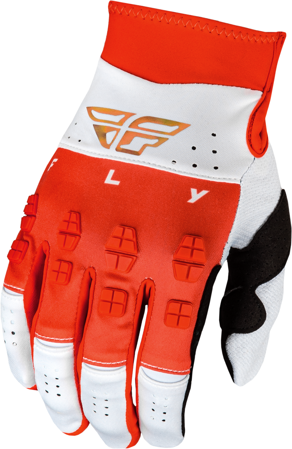 FLY RACING Evolution Dst Le Podium Gloves Red/Wht/Red Iridium Xs 377-115XS