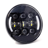 Letric Lighting 5.75in Intgrd W/Swtchbk T/S Blk LLC-DHL-5TS