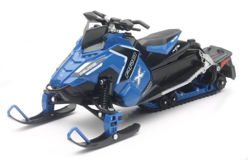 New Ray Toys Polaris Switchback Pro-X 800 Snowmobile (Blue)/ Scale - 1:16 57783B