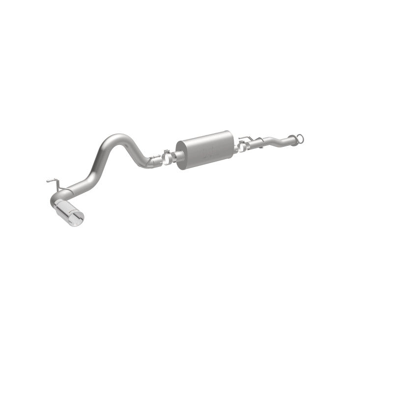 MagnaFlow Cat-Back 2016 Toyota Tacoma 3.5L V6 SS 3in Single Pass Side Exit Rear 4in Tip 19291