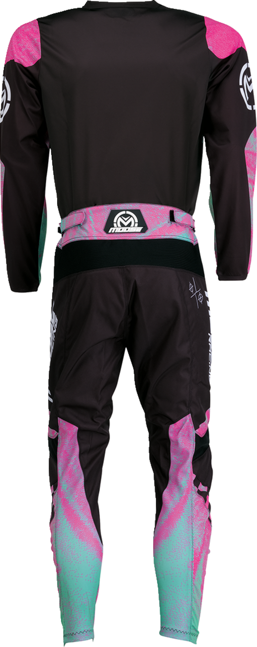 MOOSE RACING Qualifier Jersey - Pink/Teal - Small 2910-7518