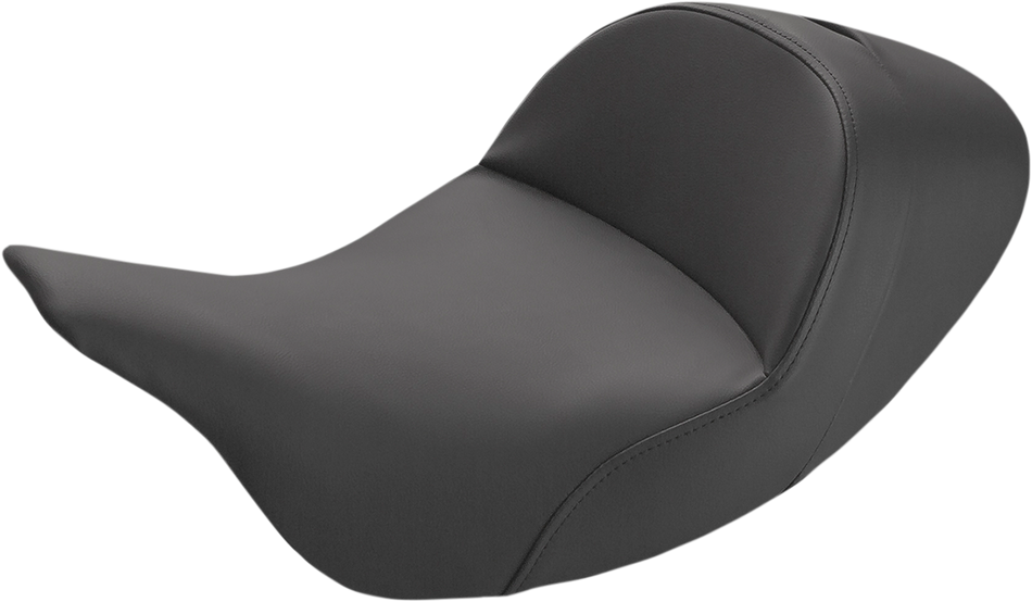 SADDLEMEN Solo Seat - Low - Smooth - FL '08-'23 808-07B-0040L