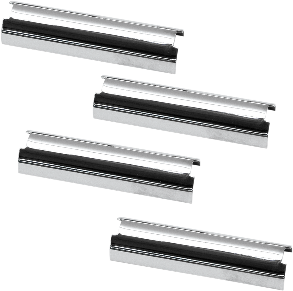 S&S CYCLE Pushrod Cover Keeper Set - Chrome - 2.800" 93-4115