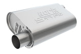 Borla CrateMuffler SBC Hot 350/383 3 inch Offset/Center 14in x 4.35in x 9in Oval Muffler 400840
