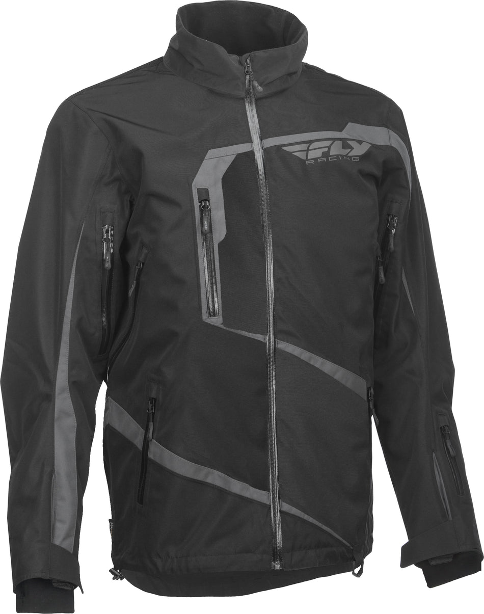 FLY RACING Carbon Jacket Black/Grey X #6152 470-4030X