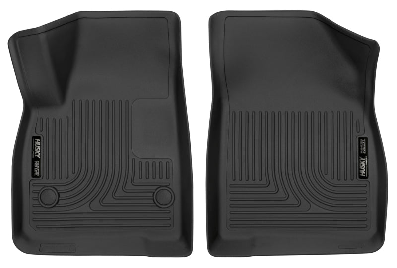 Husky Liners 17-23 Cadillac XT5/17-23 GMC Acadia 2nd Row Bench X-Act Contour Black Front Floor Liner 52251