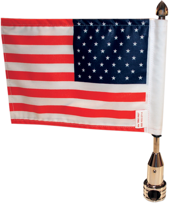 PRO PAD Flag Mount - 3/8" Bar - 10" x 15" Flag RFM-FXD415