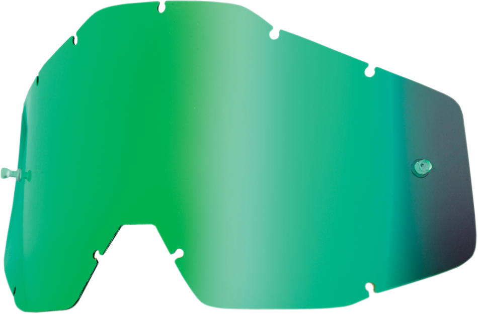 100% Youth Accuri/Strata Lens - Green Smoke Mirror 51003-005-02