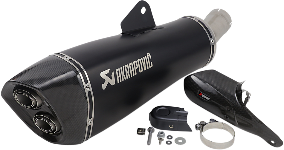 AKRAPOVIC Black Titanium Muffler BMW R1250R/RS 2020-2024 S-B12SO22-HALAGTBL 1811-3711