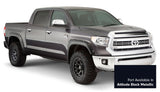 Bushwacker 16-18 Toyota Tundra Fleetside Pocket Style Flares 4pc - Midnight Black 30918-43