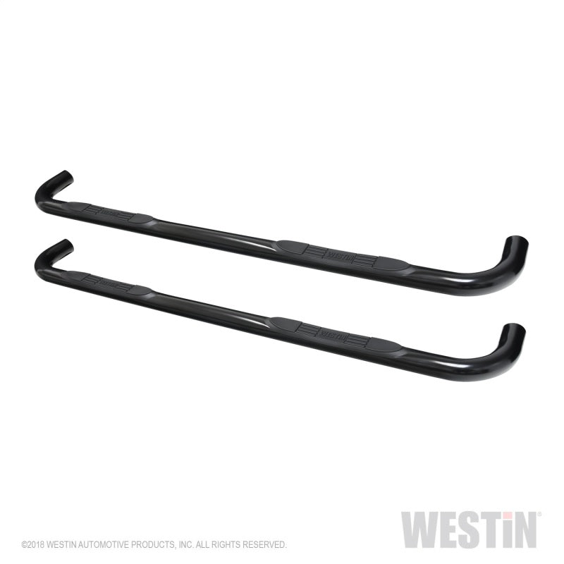 Westin 2019 Chevrolet Silverado/Sierra 1500 Crew Cab E-Series 3 Nerf Step Bars - Black 23-4135