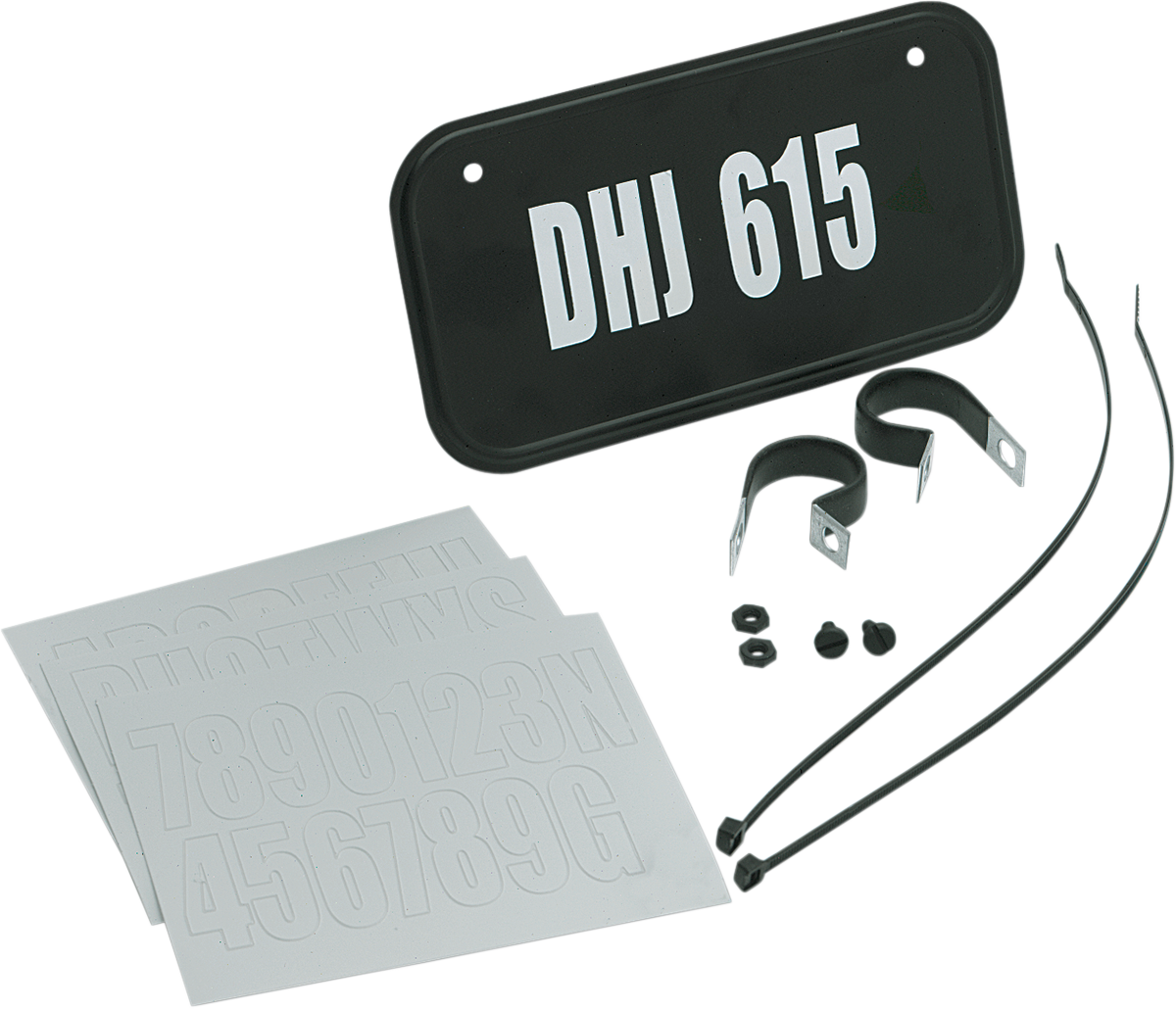 HARDLINE License Plate Kit - ATV 2342