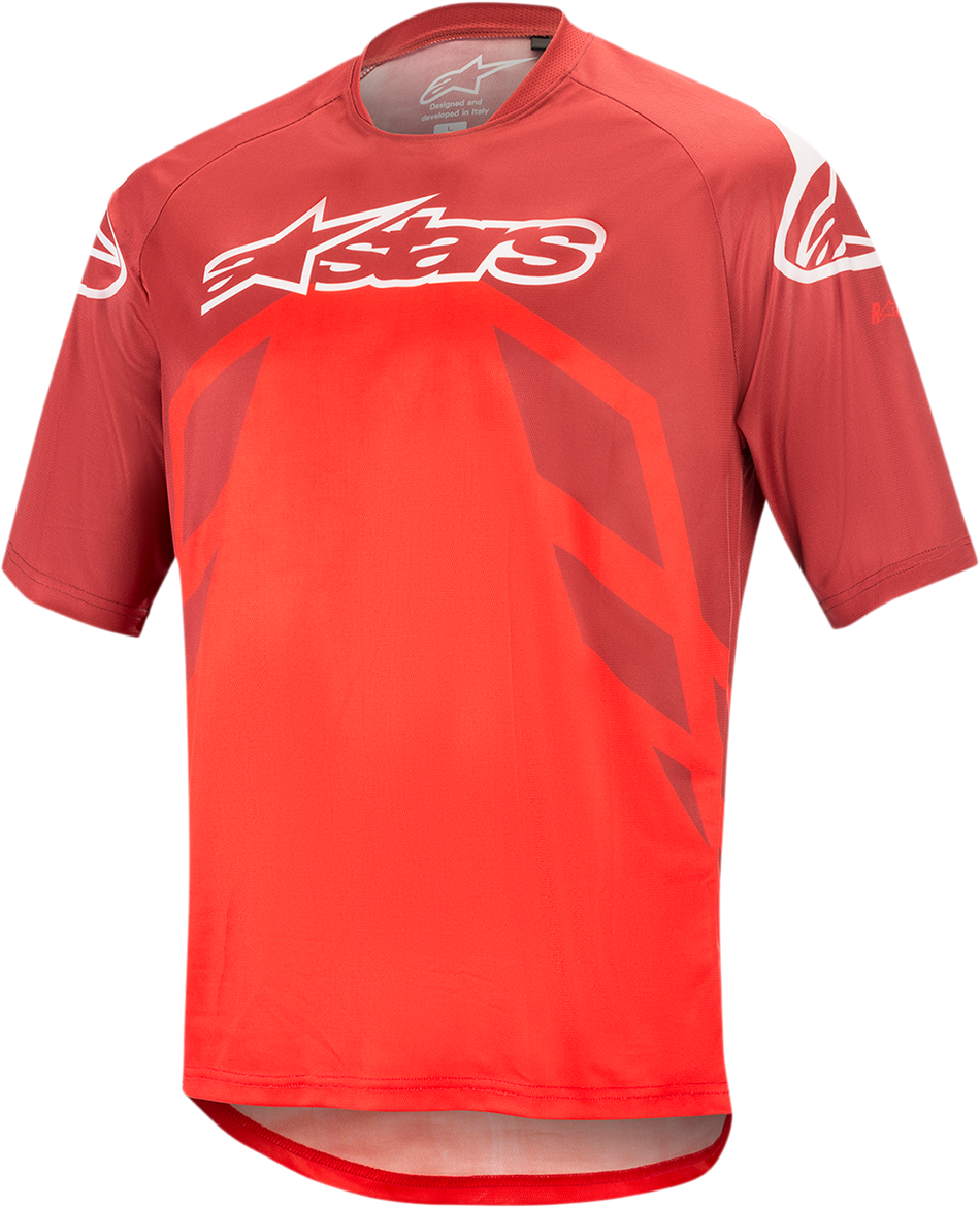 ALPINESTARS Racer V2 Jersey - Burgundy/Red/White - Small 1762919-3173-SM