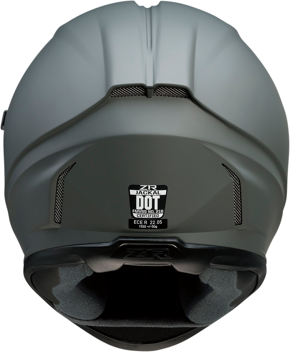 Z1R Jackal Helm - Grundierungsgrau - Rauch - 3XL 0101-14005 