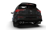 Rally Armor 2022 MK8 Volkswagen Golf GTI/R Black UR Mud Flap w/ Blue Logo MF80-UR-BLK/BL
