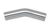 Vibrant 4in O.D. Universal Aluminum Tubing (30 degree Bend) - Polished 2813