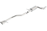 Borla 12 Volkswagen Jetta GLI Sedan 2.0L 4cyl SS Catback Exhaust 140472