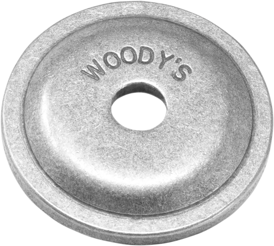 Placas de soporte WOODY'S - Natural - Redondas - Paquete de 12 ARG-3775-12 