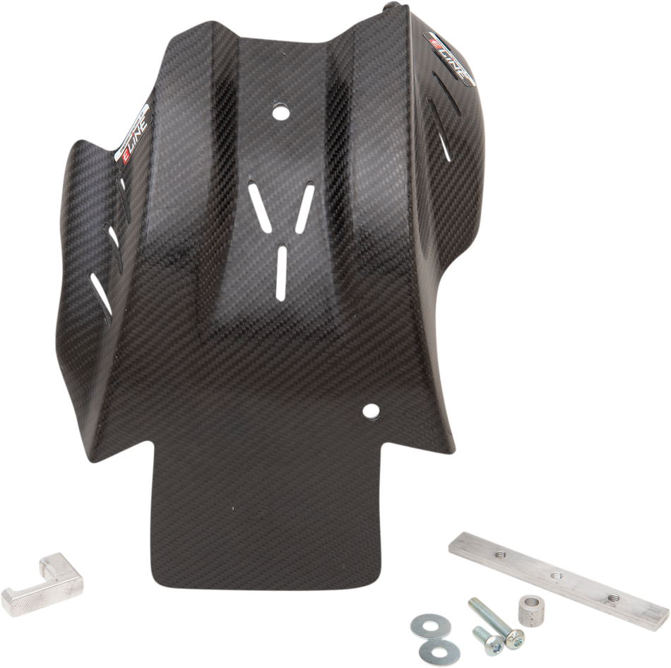 MOOSE RACING Carbon Fiber Skid Plate - YZ 125/125X YSP12520