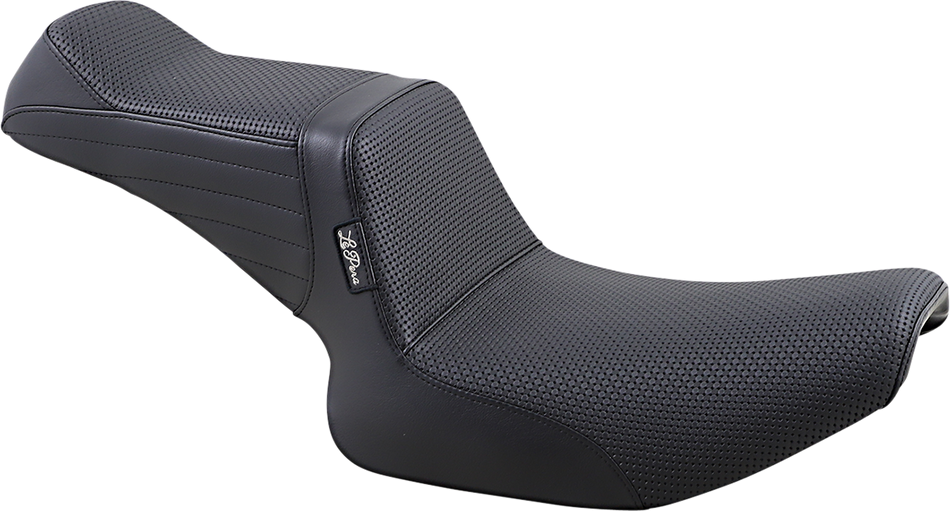 LE PERA Tailwhip Seat - Double Diamond - Black - FXR '82-'00 L-588BW