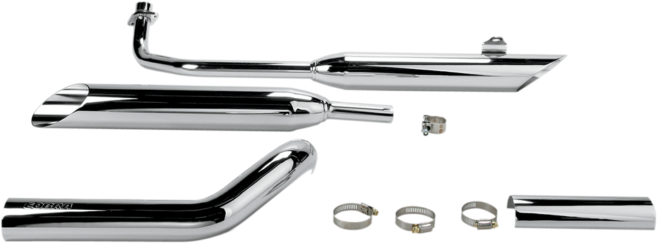 COBRA V-Star 650 Slashcut Mufflers 2164SC