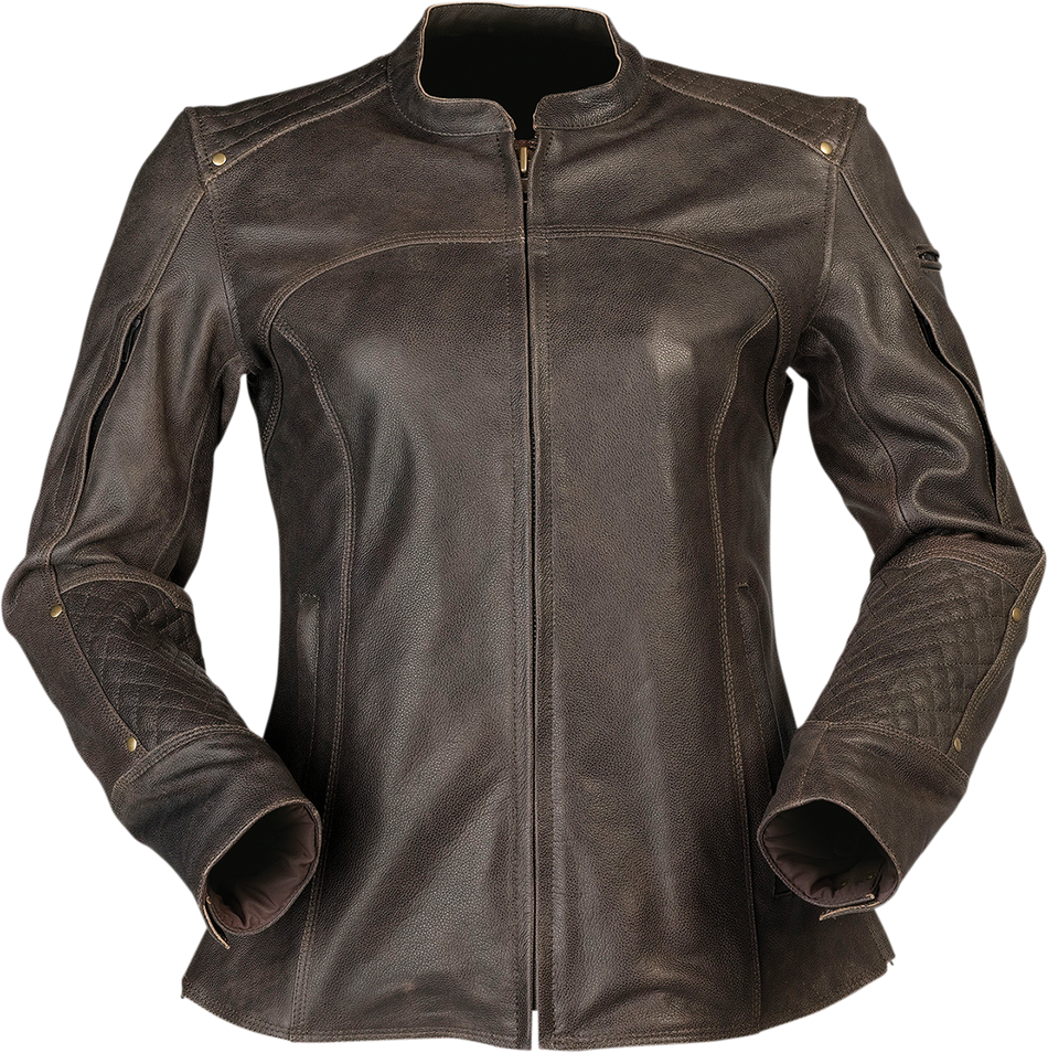 Z1R Women's Chimay Jacket - Brown - Medium 2813-1002