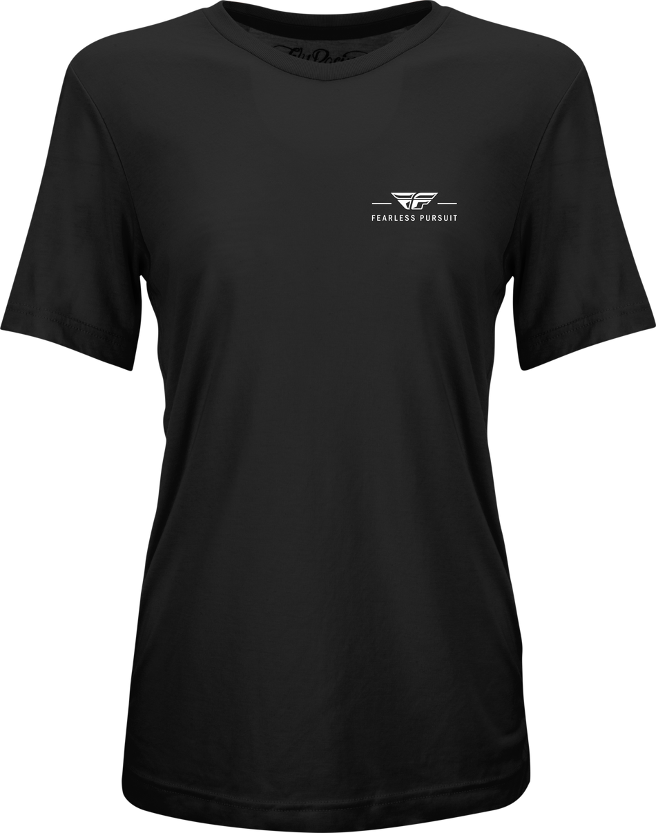 FLY RACING Women's Fly Motto Tee Black 2x 356-00502X