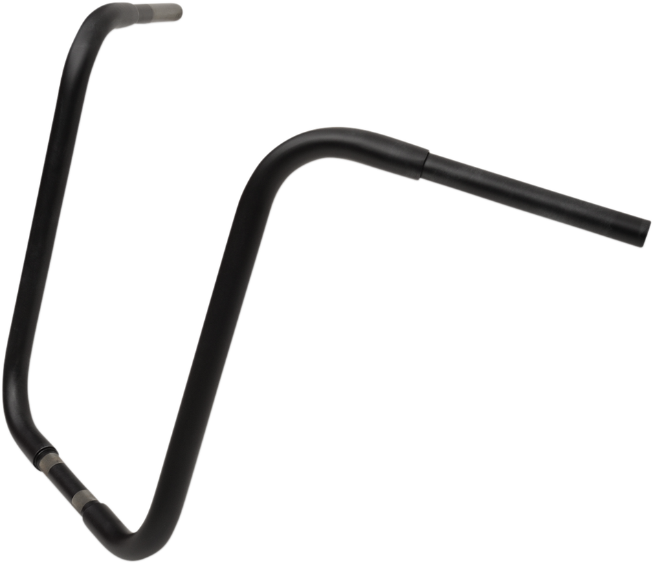 DRAG SPECIALTIES Handlebar - Buffalo Ape - 18" - TBW - Flat Black 0601-4266