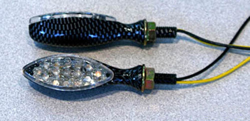 K&s Led Ultra Mini-Marker Lights, Oval, C.F. (15 Leds) 760569