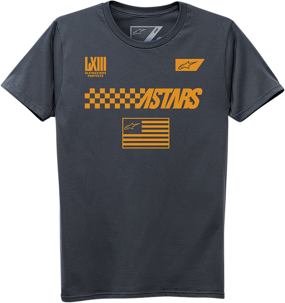 ALPINESTARS Front T-Shirt - Charcoal - 2XL 123072111182X