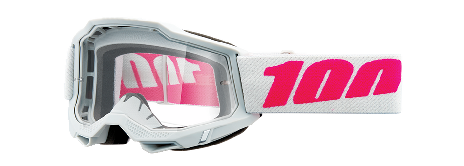 100% Accuri 2 Junior Goggles - Keetz - Clear 50024-00007