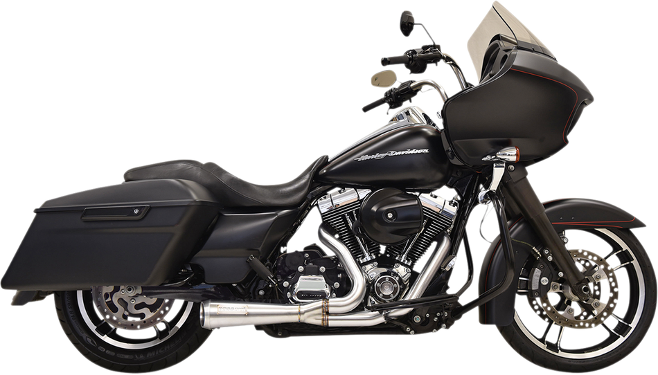 BASSANI XHAUST 2:1 Short Exhaust - Stainless Steel 1F52SS