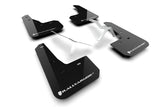 Rally Armor 23-24 Acura Integra + Integra A-Spec Black UR Mud Flap W/White Logo (No Drilling Req.) MF109-UR-BLK-WH