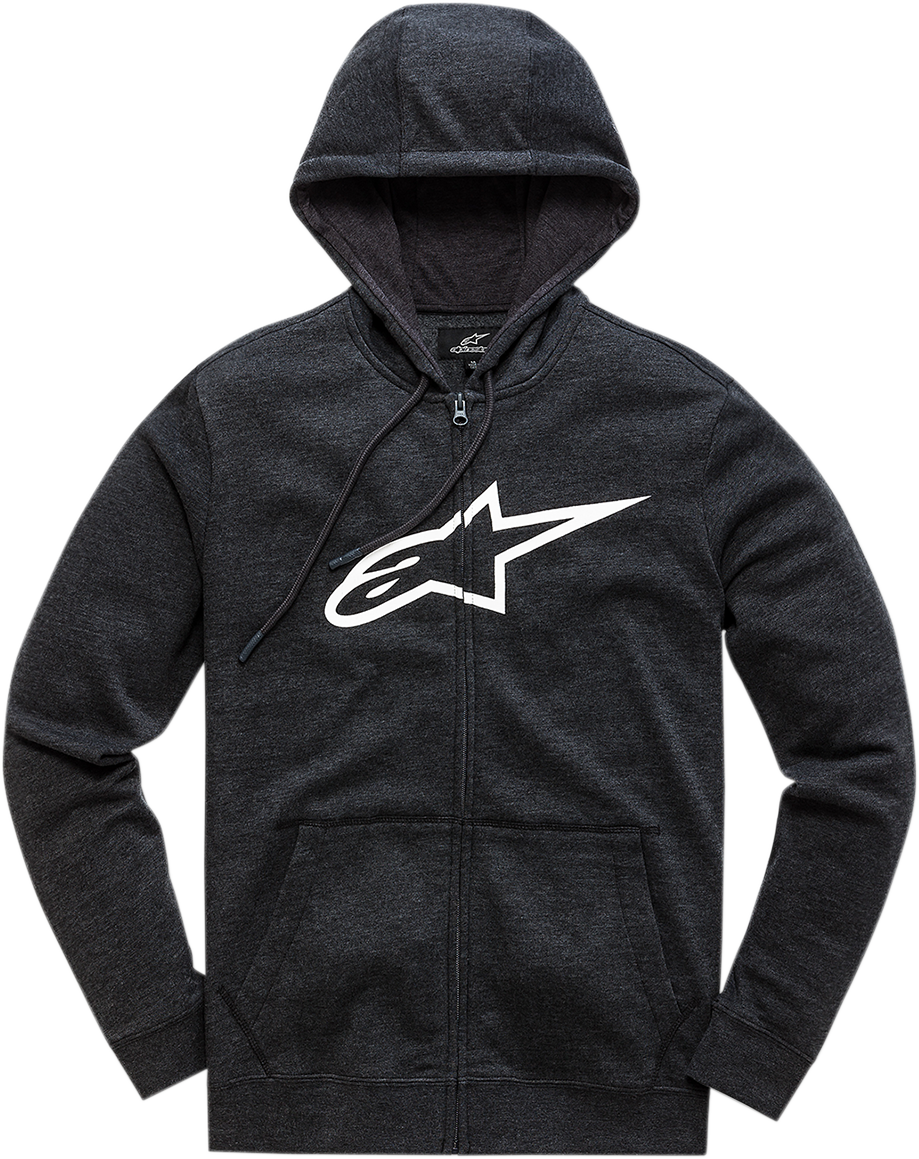 Sudadera con capucha y cremallera ALPINESTARS Ageless 2 - Negro/Blanco - XL 1038530521020XL 