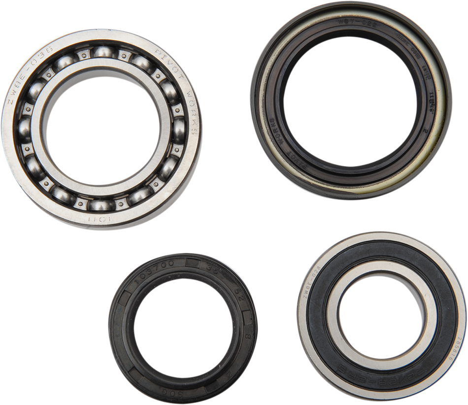 PIVOT WORKS Wheel Bearing Kit - Rear - Yamaha PWRWK-Y22-030